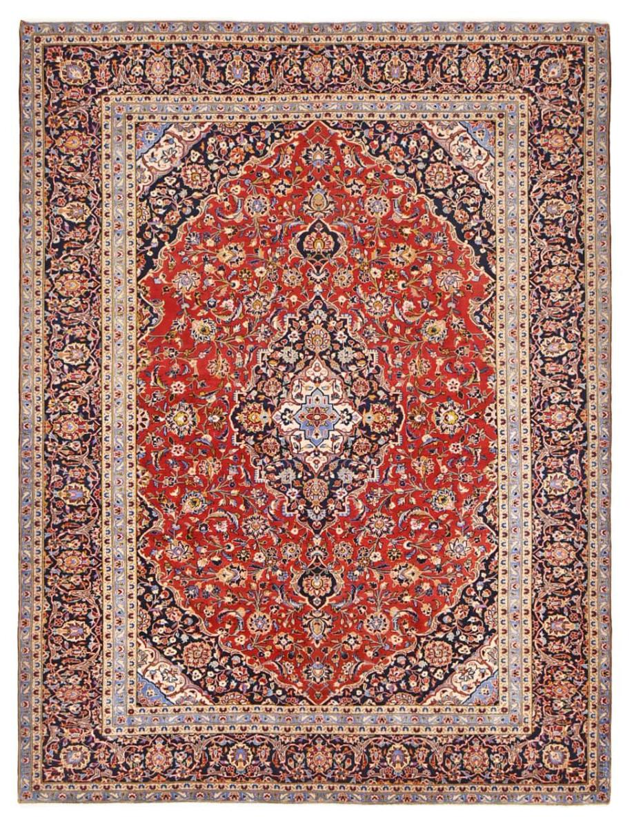 Persialainen matto Keshan 377x286 377x286, Persialainen matto Solmittu käsin