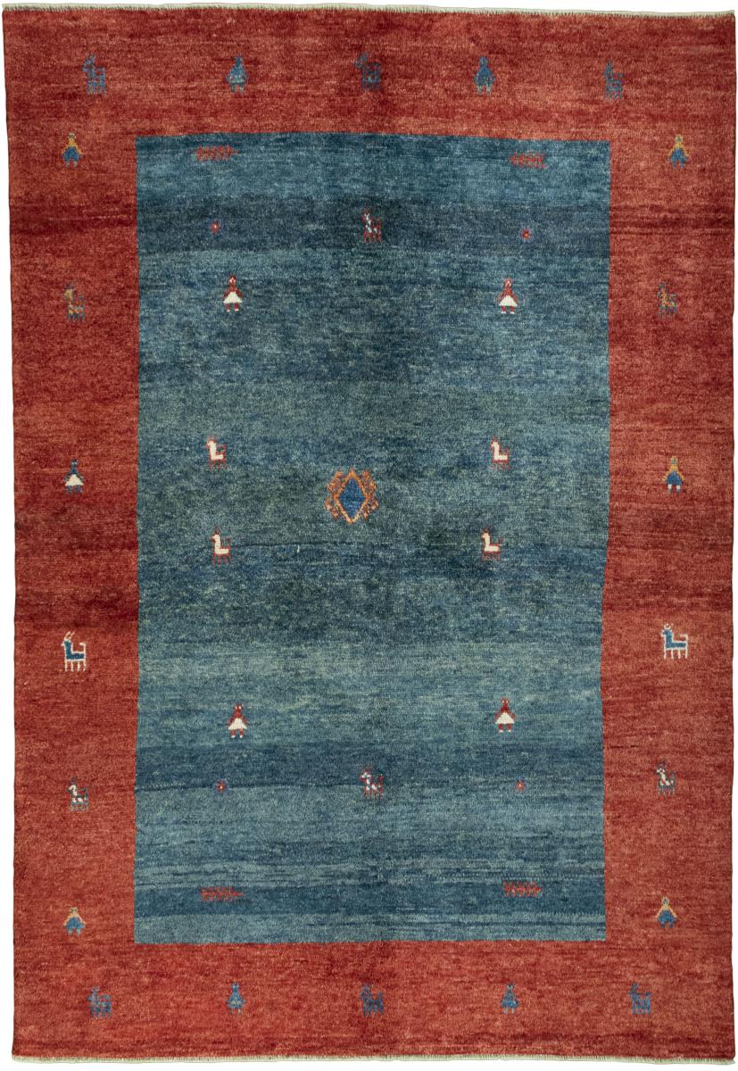 Tapis persan Persan Gabbeh Ghashghai 269x185 269x185, Tapis persan Noué à la main