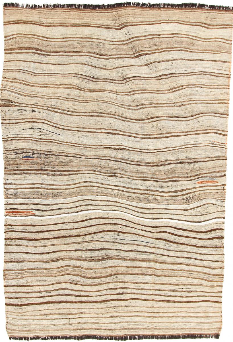 Tapete persa Kilim Fars Antigo 238x165 238x165, Tapete persa Tecido à mão