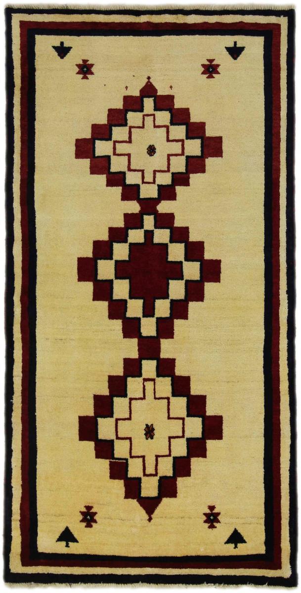Tapis persan Shiraz 209x105 209x105, Tapis persan Noué à la main