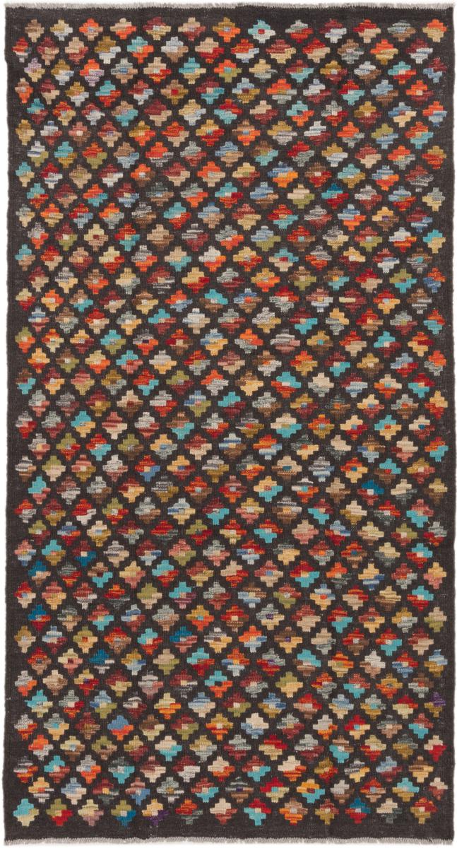 Tapete afegão Kilim Afegão 199x107 199x107, Tapete persa Tecido à mão