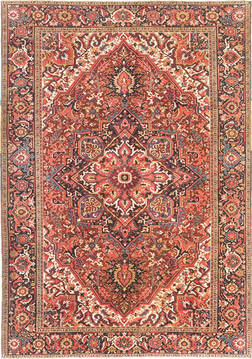 Persian Rug Heriz Antique 421x296 421x296, Persian Rug Knotted by hand