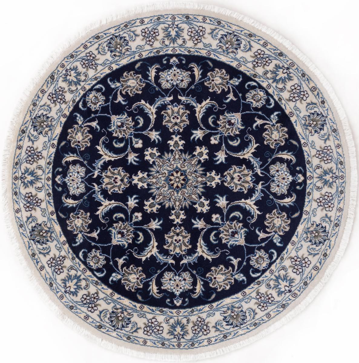 Tappeto persiano Nain 151x151 151x151, Tappeto persiano Annodato a mano