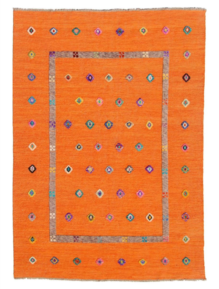 Alfombra afgana Kilim Afghan Nimbaft Edition 235x176 235x176, Alfombra persa Tejido a mano