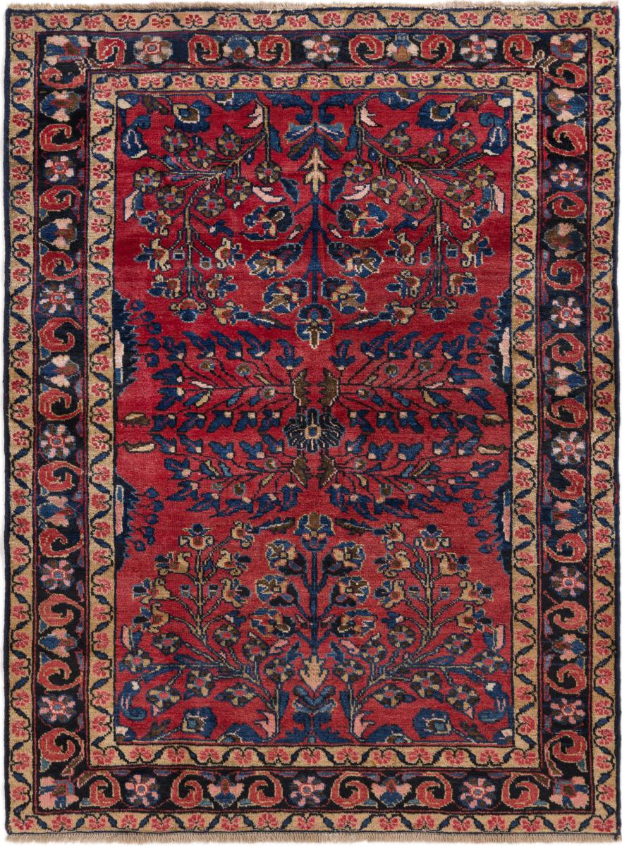 Persisk teppe Lillian Antikke 143x105 143x105, Persisk teppe Knyttet for hånd