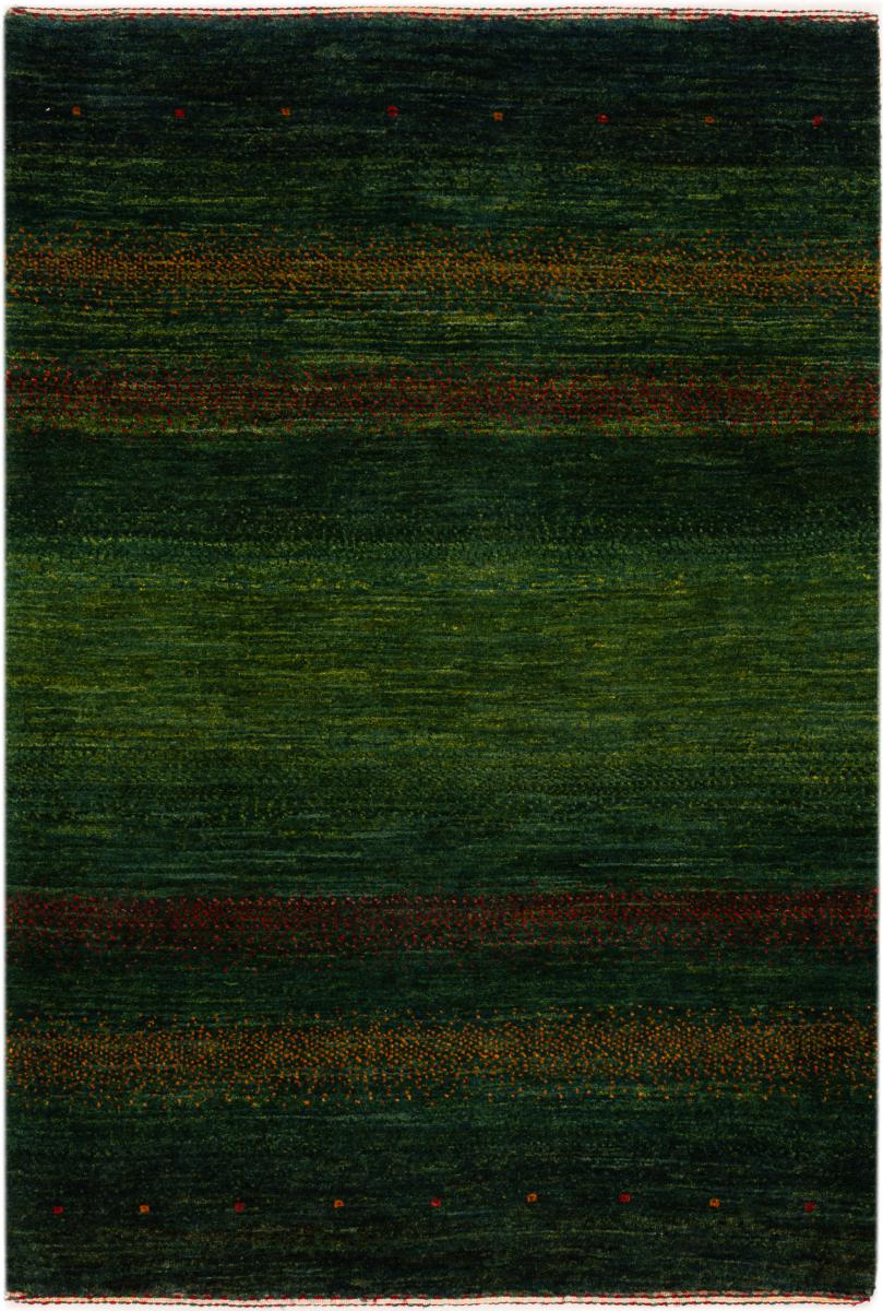 Alfombra persa Persia Gabbeh Loribaft Atash 121x83 121x83, Alfombra persa Anudado a mano