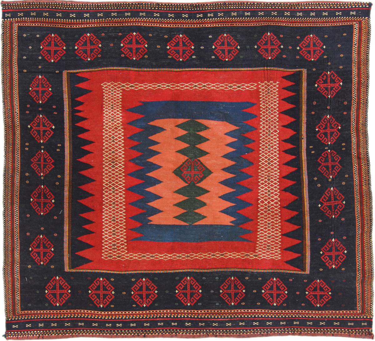 Perzsa szőnyeg Kilim Fars 146x133 146x133, Perzsa szőnyeg szőttesek