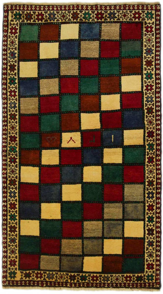 Persisk tæppe Shiraz 191x107 191x107, Persisk tæppe Knyttet i hånden