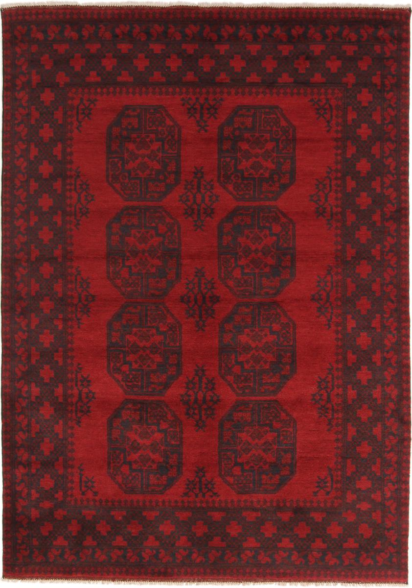 Tapete afegão Afegão Akhche 208x148 208x148, Tapete persa Atado à mão