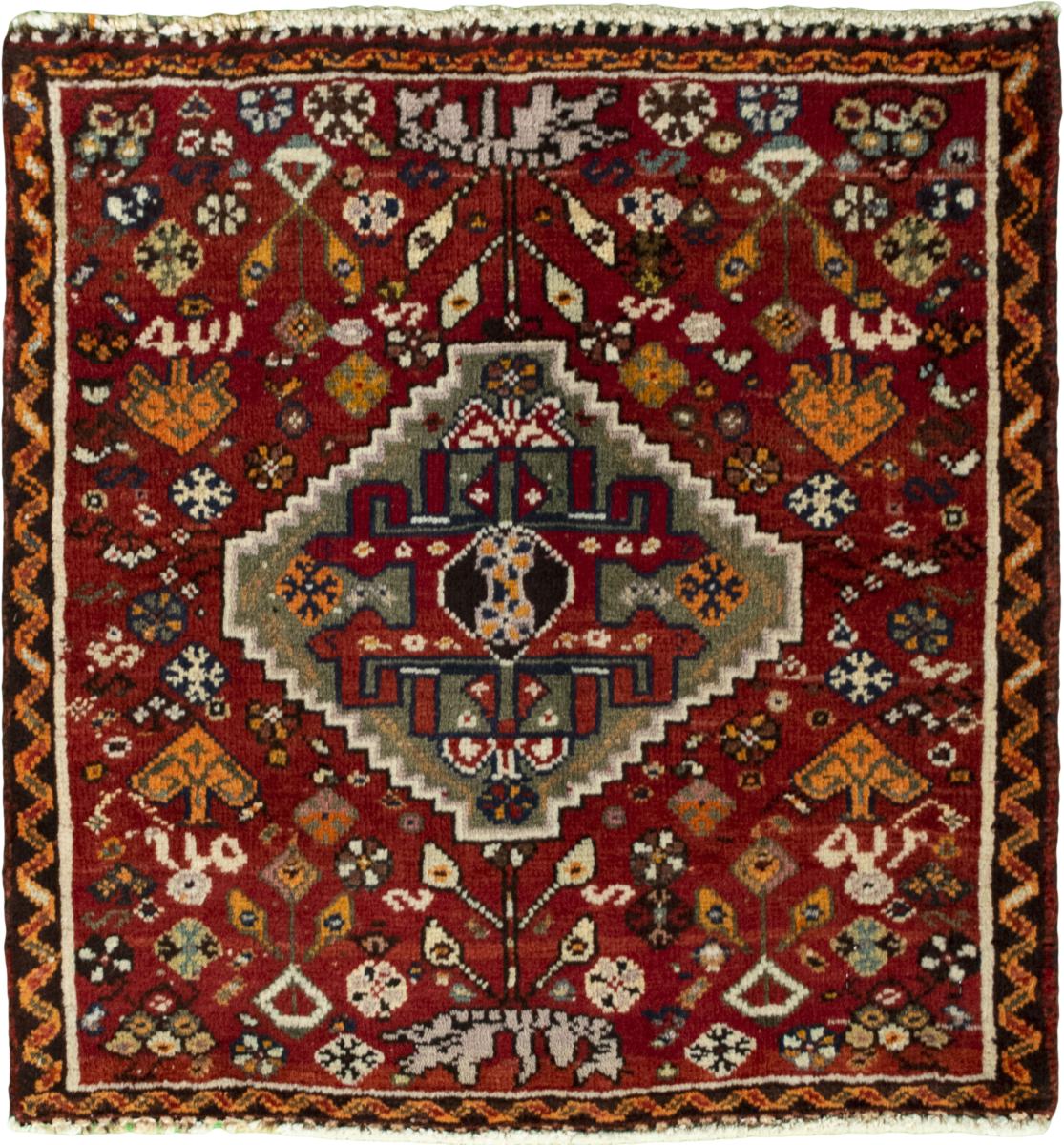 Persisk matta Shiraz 63x61 63x61, Persisk matta Knuten för hand
