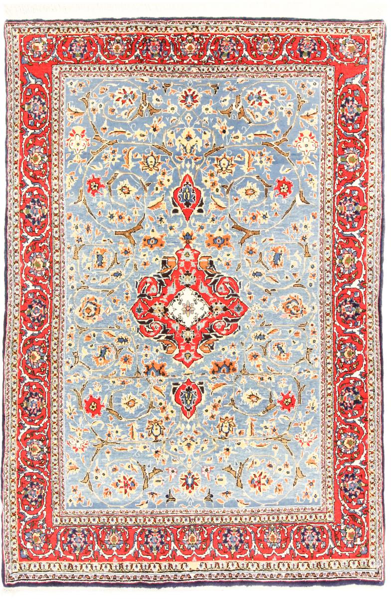 Persian Rug Qum 203x138 203x138, Persian Rug Knotted by hand