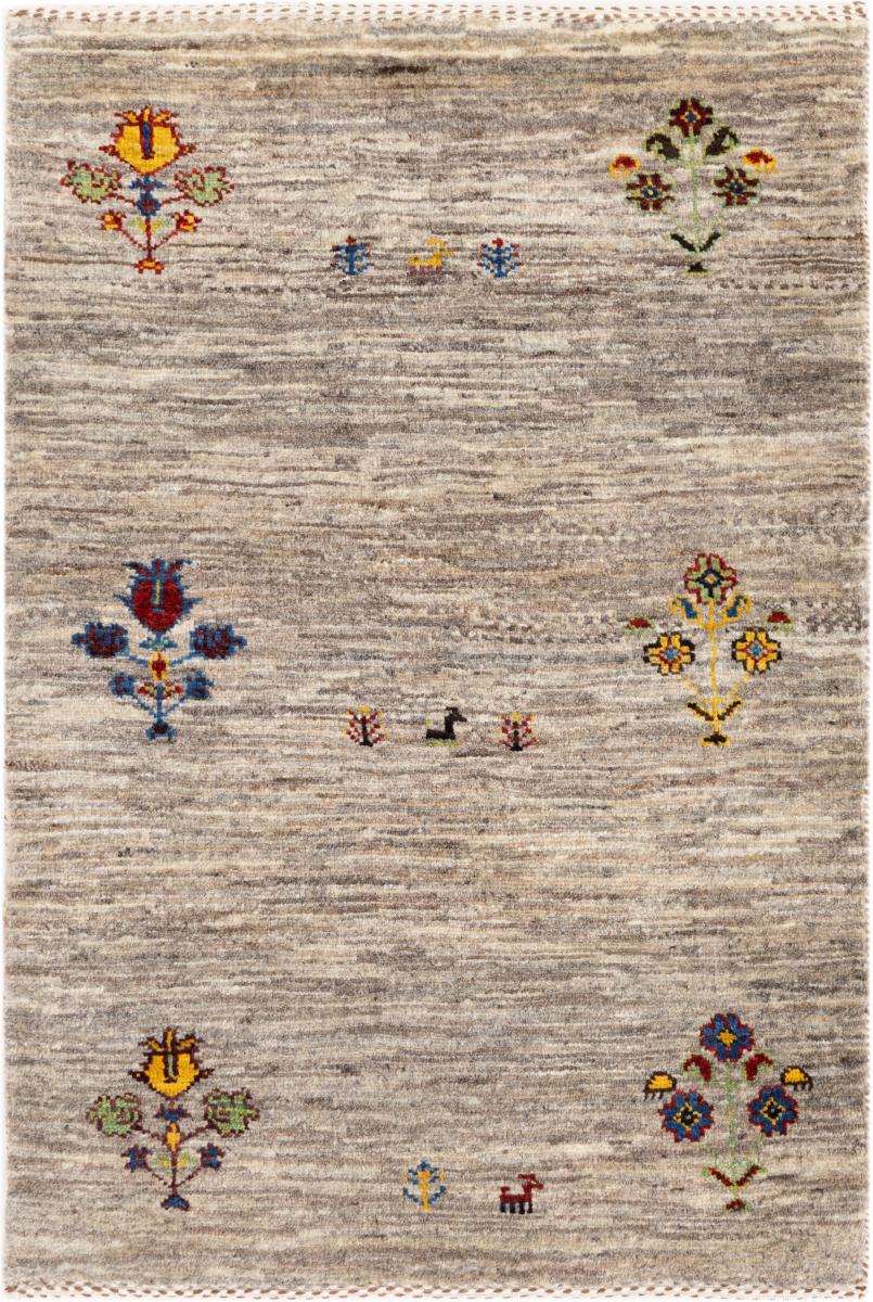 Tapete persa Persa Gabbeh Loribaft Atelier 96x66 96x66, Tapete persa Feito à mão