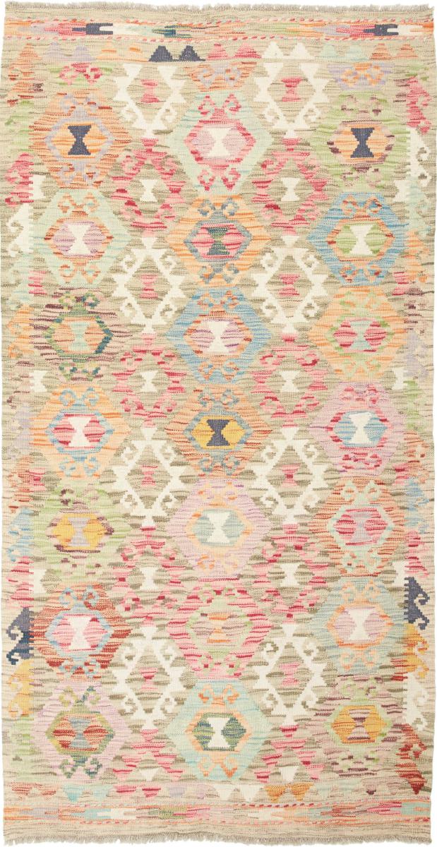 Afghansk teppe Kelim  Afghan 195x105 195x105, Persisk teppe Handwoven 