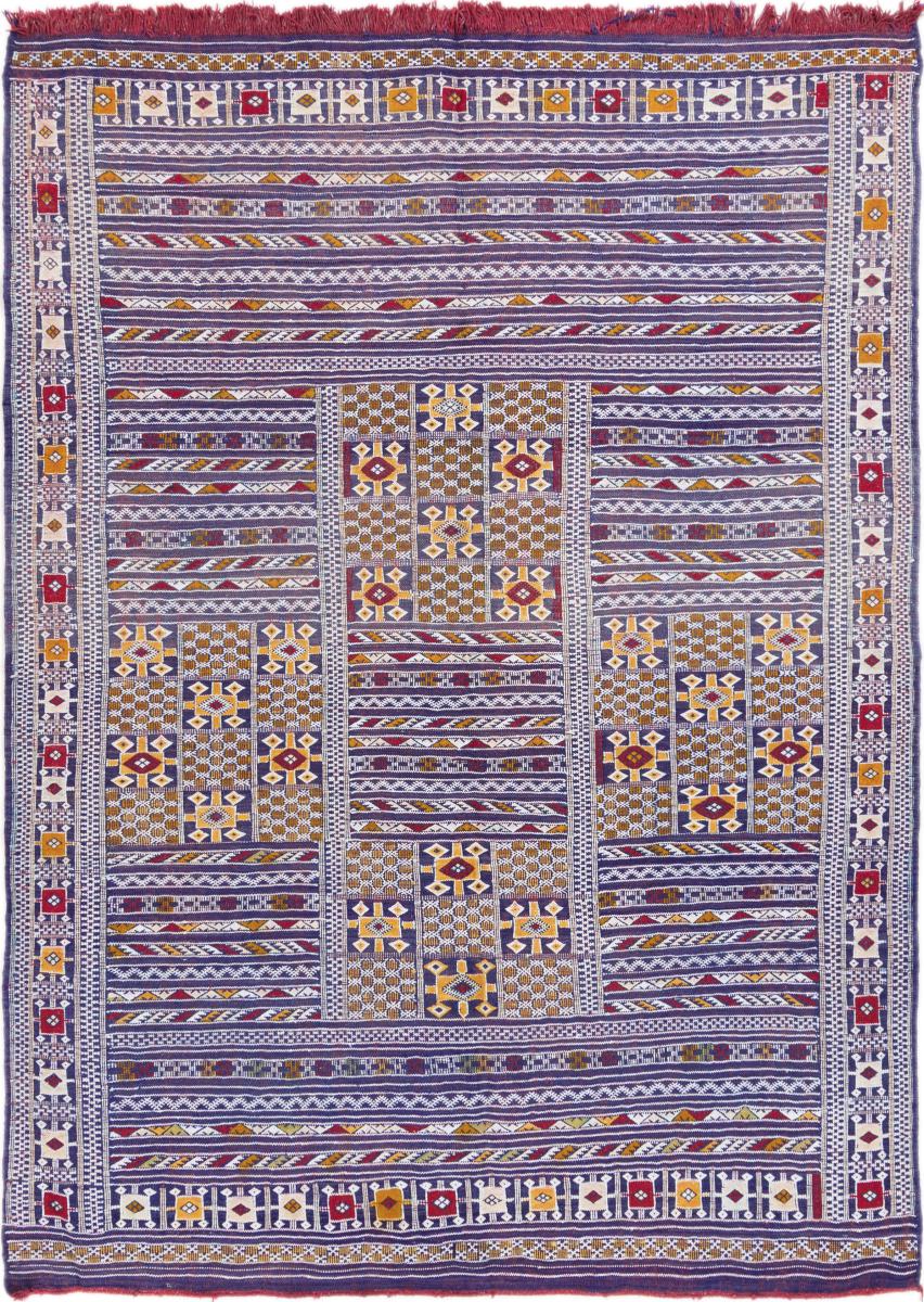 Tapis persan Kilim Soumak Shahsavan 215x155 215x155, Tapis persan Noué à la main