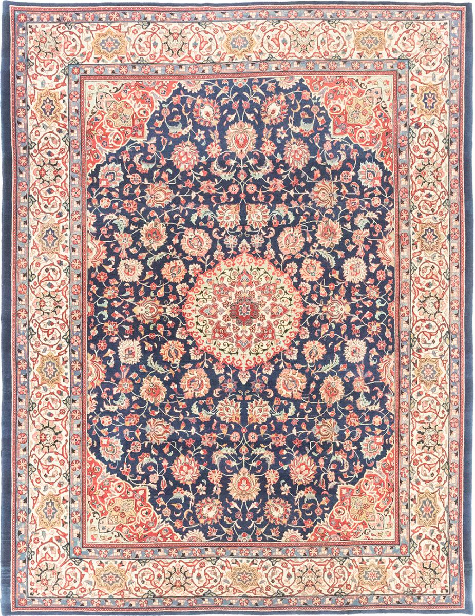 Persialainen matto Sarough Semi Antiikki 369x279 369x279, Persialainen matto Solmittu käsin