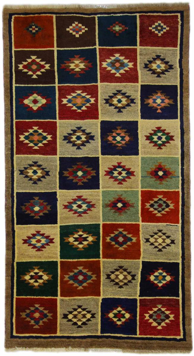 Persisk tæppe Shiraz 194x105 194x105, Persisk tæppe Knyttet i hånden