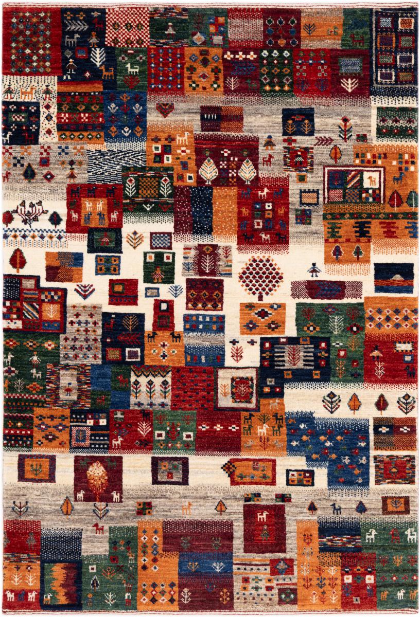 Perzisch tapijt Perzisch Gabbeh Loribaft Nowbaft 145x98 145x98, Perzisch tapijt Handgeknoopte