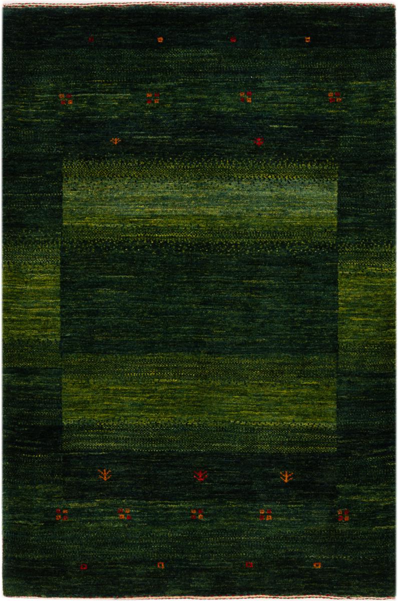 Alfombra persa Persia Gabbeh Loribaft Atash 121x80 121x80, Alfombra persa Anudado a mano