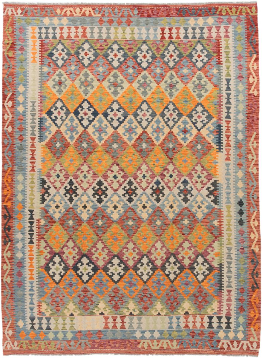 Tapete afegão Kilim Afegão 346x255 346x255, Tapete persa Tecido à mão