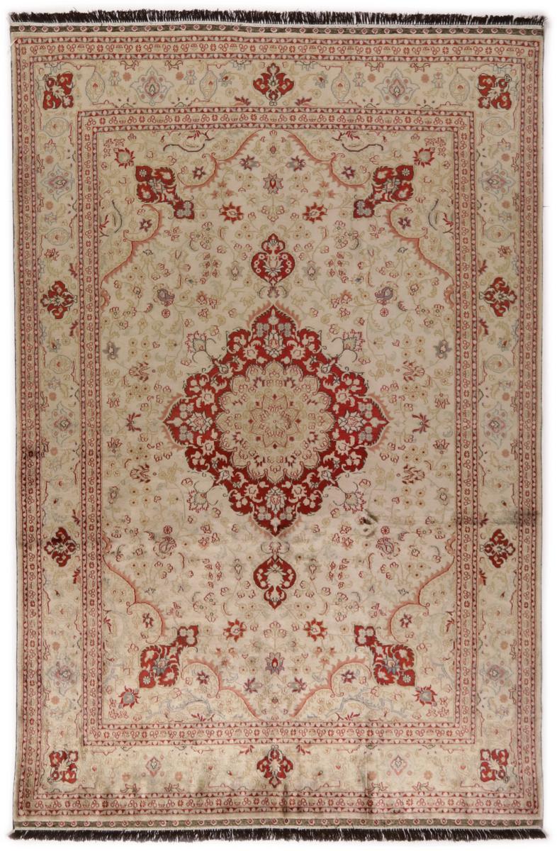  Turkey Silk Antique 189x121 189x121, Persian Rug Knotted by hand
