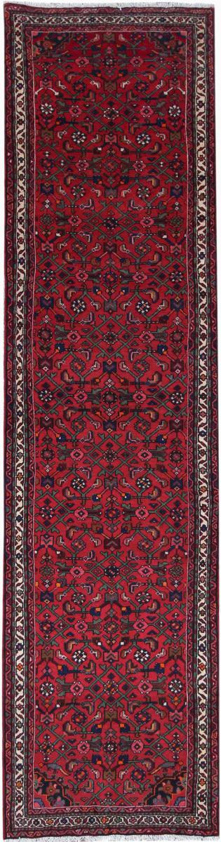 Persisk tæppe Hosseinabad 329x86 329x86, Persisk tæppe Knyttet i hånden