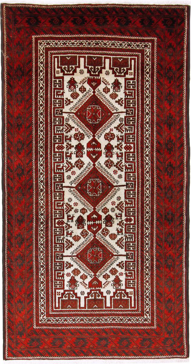 Persian Rug Baluch 200x106 200x106, Persian Rug Knotted by hand