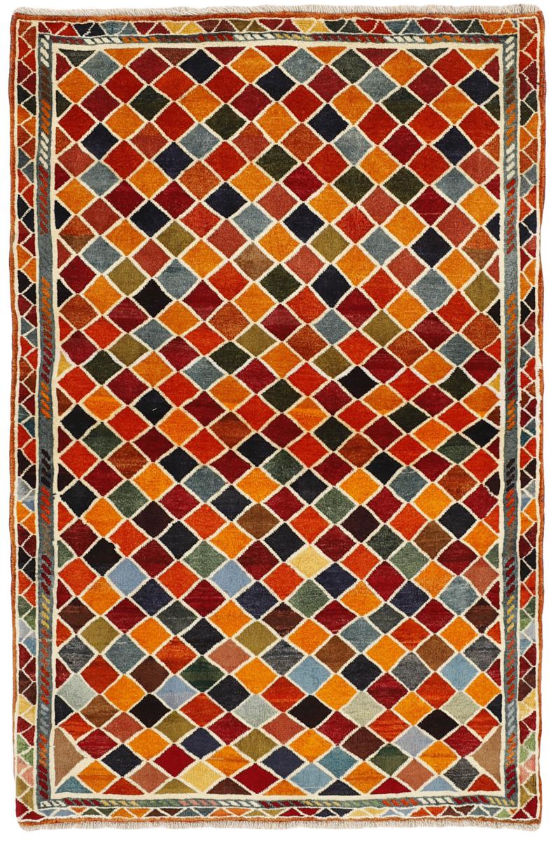 Tapis persan Ghashghai 164x111 164x111, Tapis persan Noué à la main