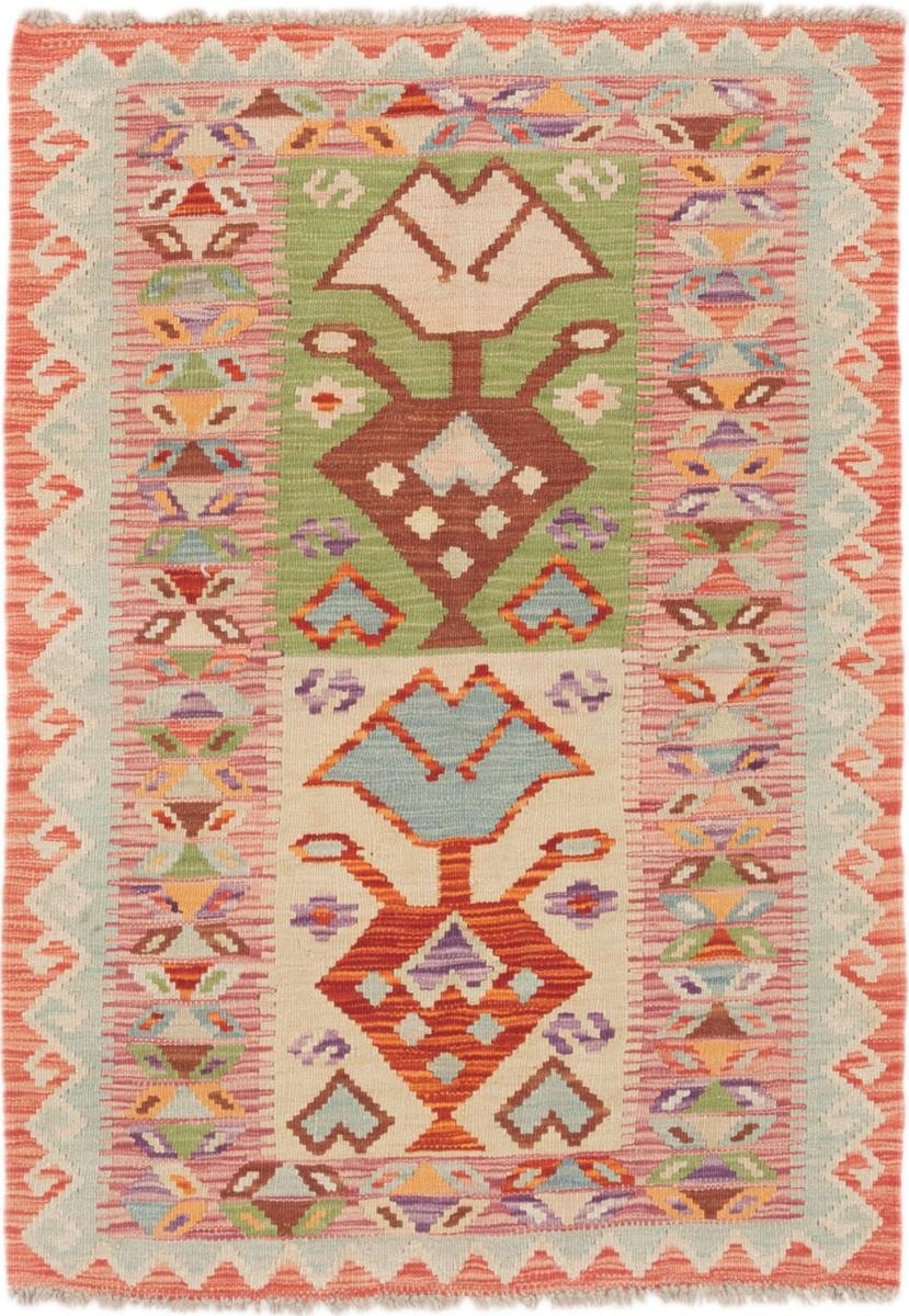 Tapete afegão Kilim Afegão 123x87 123x87, Tapete persa Tecido à mão