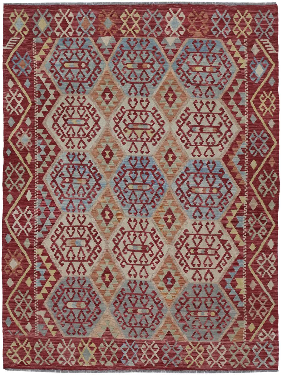 Afghansk teppe Kelim Afghan 251x193 251x193, Persisk teppe Håndvevd