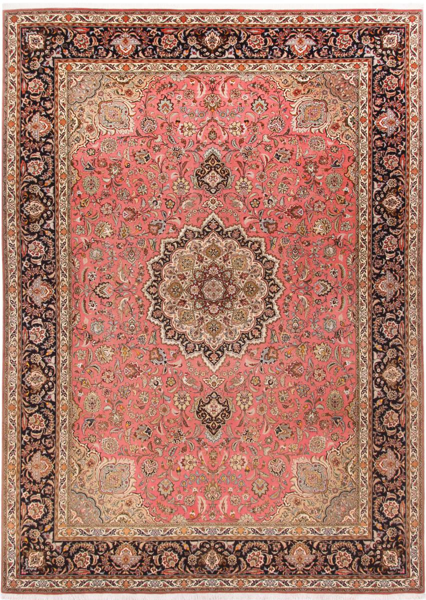 Tapete persa Tabriz 353x249 353x249, Tapete persa Atado à mão