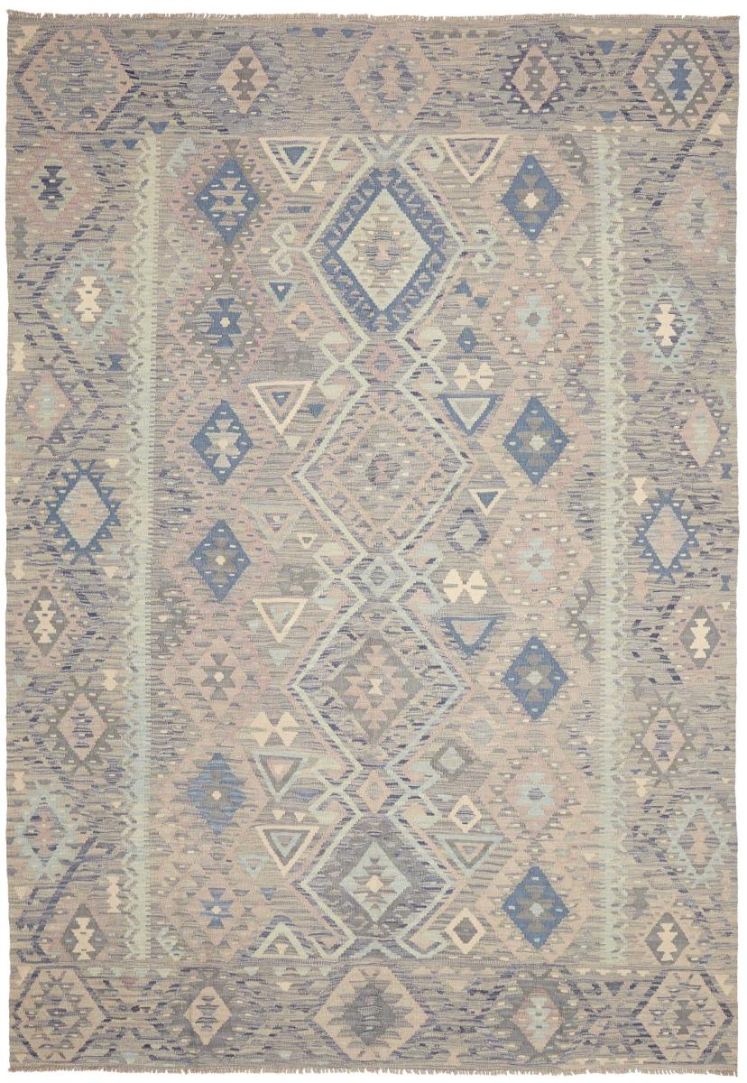 Afghanischer Teppich Kelim Afghan 9'7"x6'8" 9'7"x6'8", Perserteppich Handgewebt
