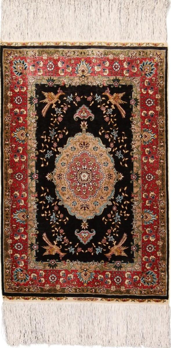 Chinese rug Hereke Silk 79x53 79x53, Persian Rug Knotted by hand