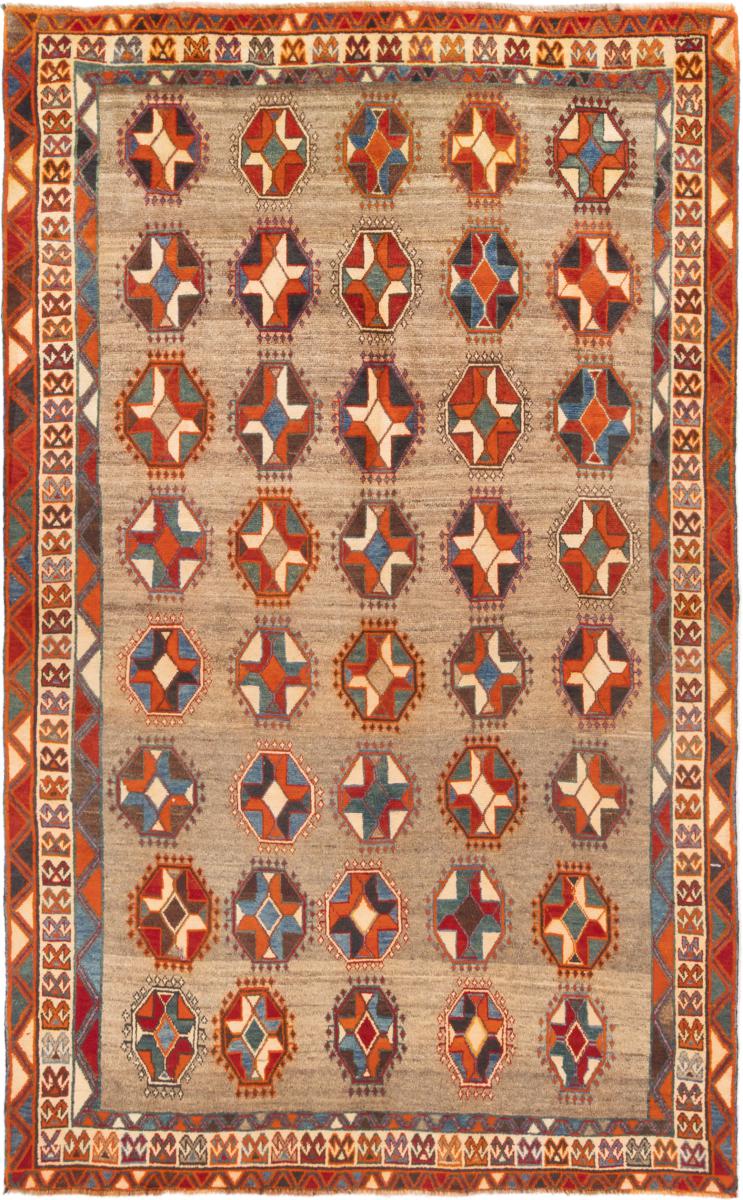 Persian Rug Ghashghai 241x147 241x147, Persian Rug Knotted by hand