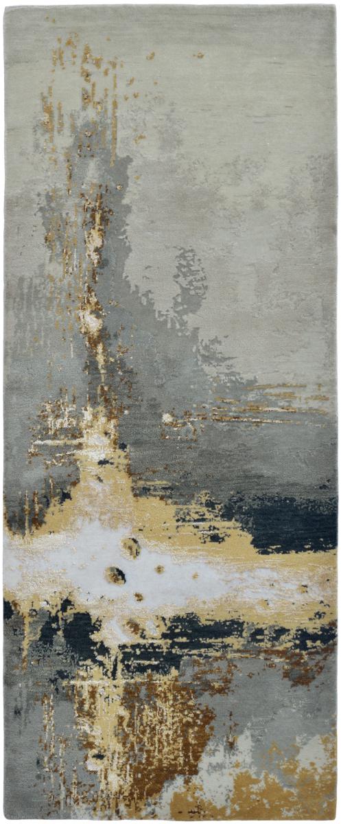 Indischer Teppich Sadraa 252x81 252x81, Perserteppich Handgeknüpft