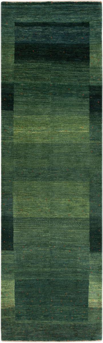 Persian rug Persian Gabbeh Loribaft Essence 9'7"x2'10" 9'7"x2'10", Persian rug Hand-knotted