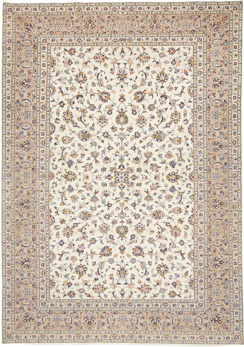 Tapis persan Kashan 361x251 361x251, Tapis persan Noué à la main