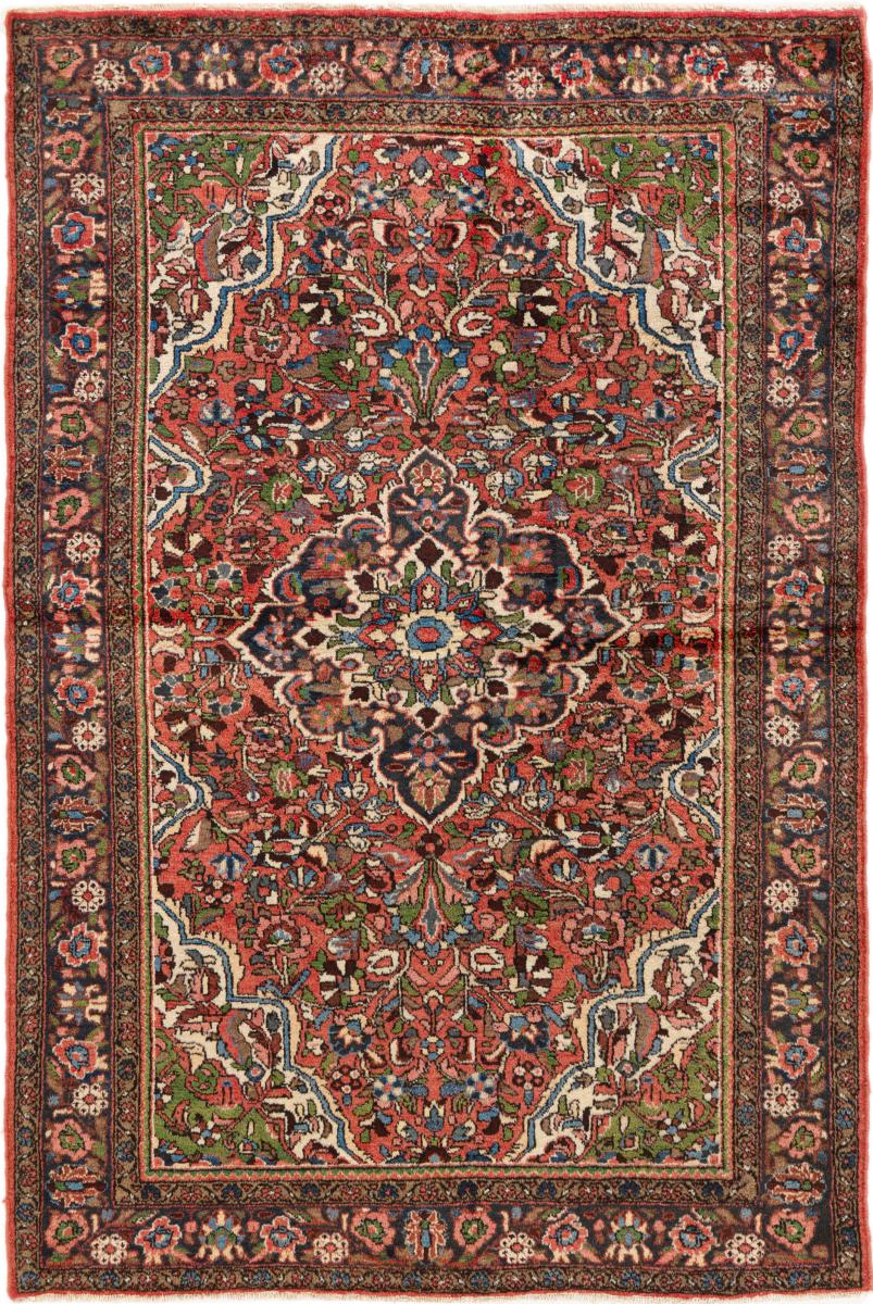 Persian Rug Hamadan Burchalou Old 210x140 210x140, Persian Rug Knotted by hand