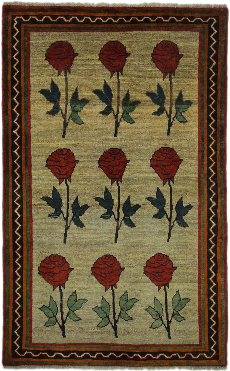 Persisk tæppe Shiraz 192x122 192x122, Persisk tæppe Knyttet i hånden