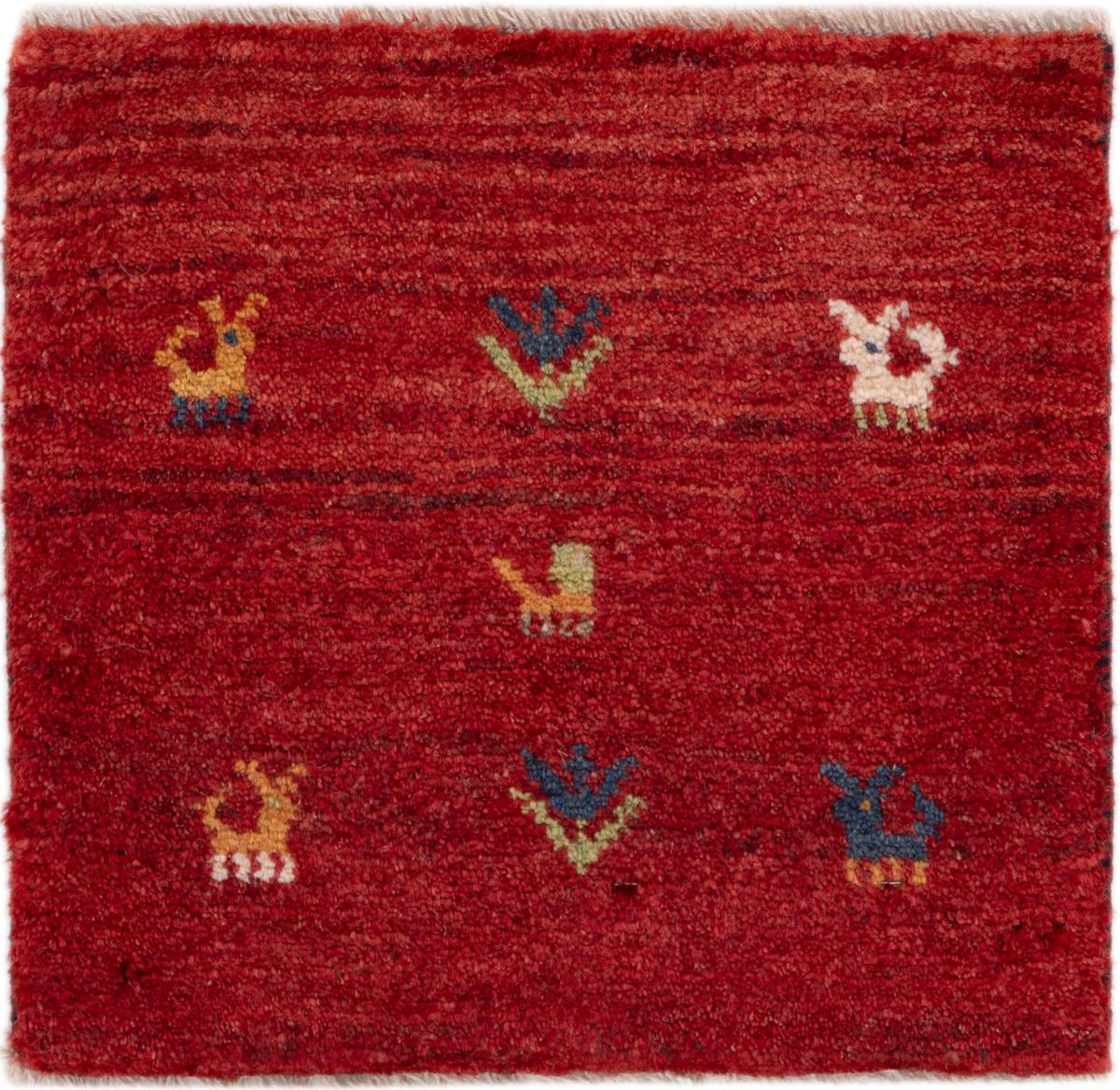 Alfombra persa Gabbeh Nomad 39x41 39x41, Alfombra persa Anudado a mano