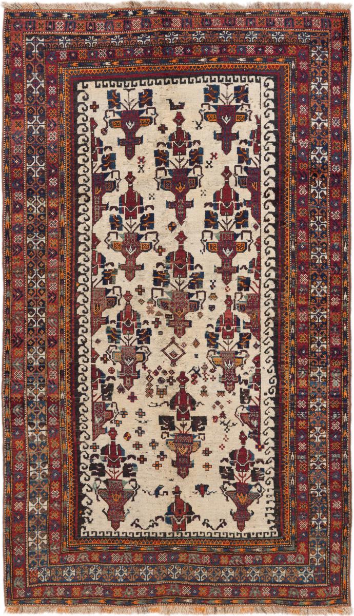 Persisk teppe Ghutschan Antikke 188x107 188x107, Persisk teppe Knyttet for hånd