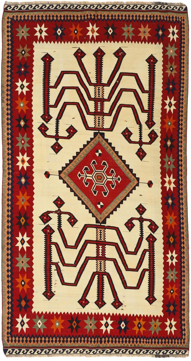 Tapete persa Kilim Fars 289x156 289x156, Tapete persa Tecido à mão