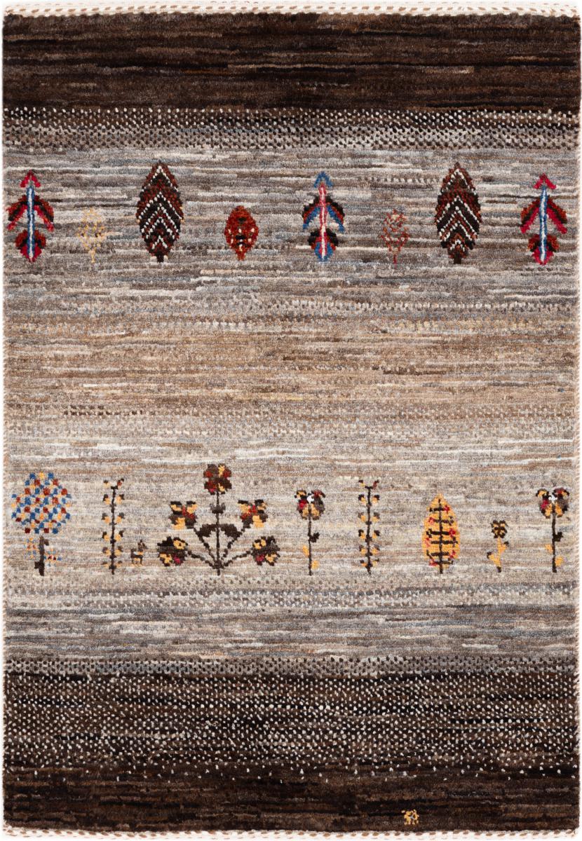 Tapis persan Persan Gabbeh Loribaft Atelier 87x63 87x63, Tapis persan Noué à la main
