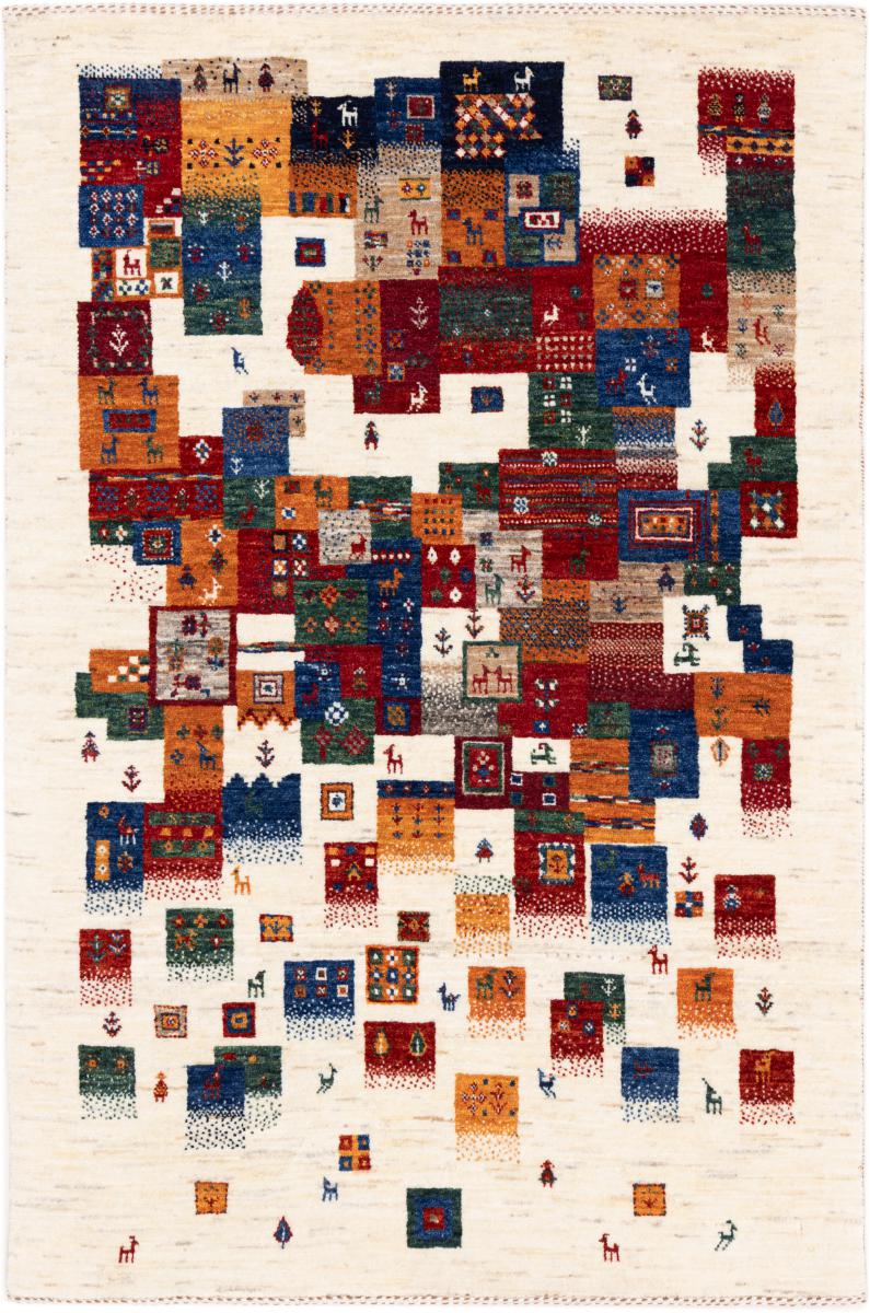 Perzisch tapijt Perzisch Gabbeh Loribaft Nowbaft 146x99 146x99, Perzisch tapijt Handgeknoopte