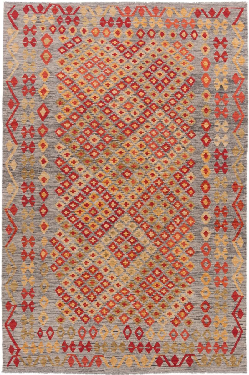 Tapete afegão Kilim Afegão 312x205 312x205, Tapete persa Tecido à mão