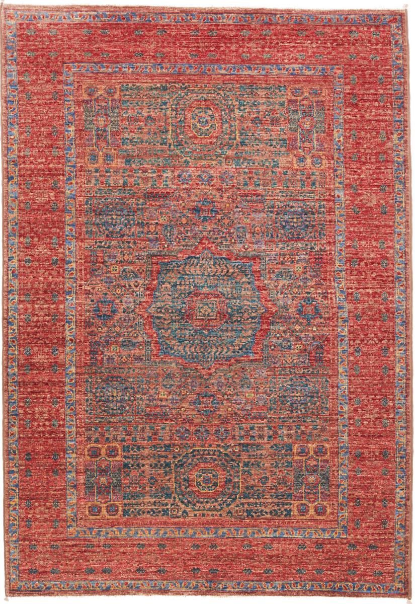 Tapete paquistanês Mamluk 148x100 148x100, Tapete persa Atado à mão