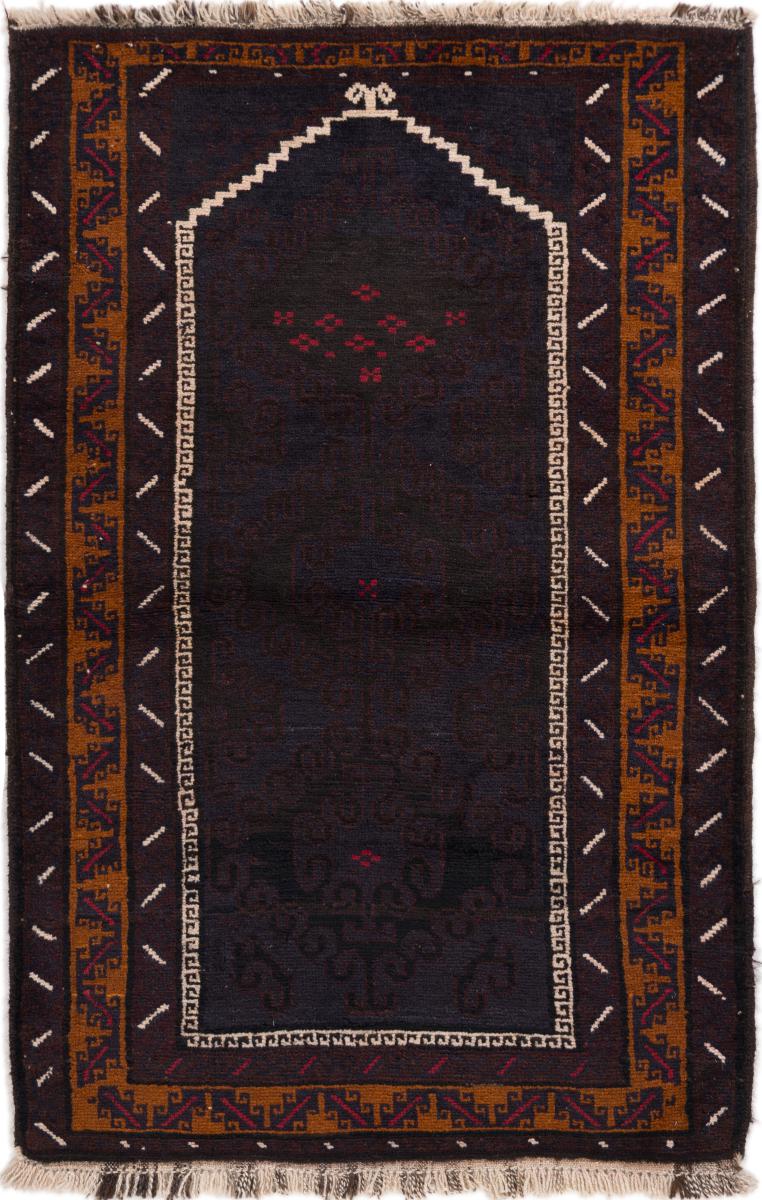 Persisk matta Baluch 140x90 140x90, Persisk matta Knuten för hand