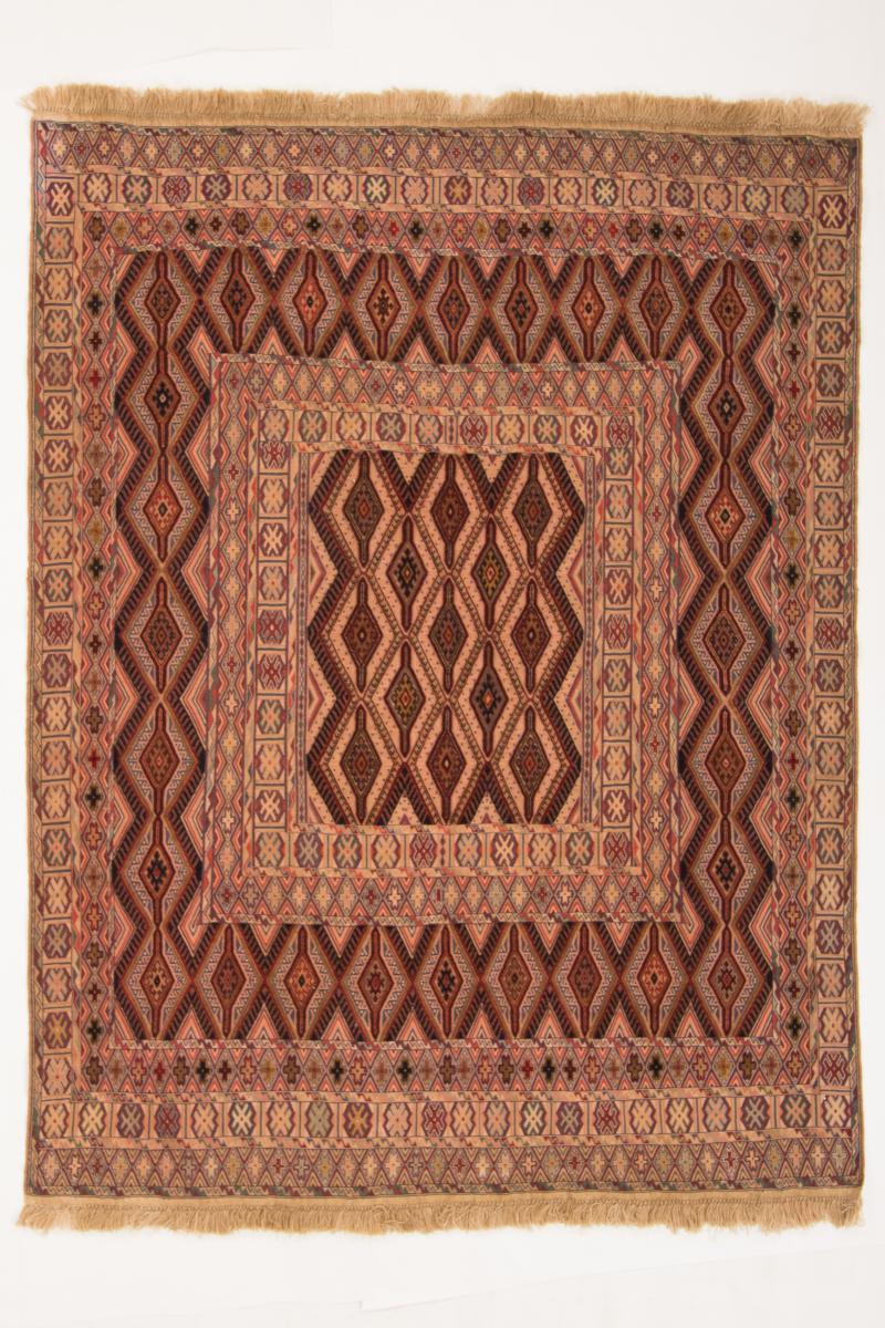 Tapete afegão Kilim Nimbaft 175x134 175x134, Tapete persa Atado à mão