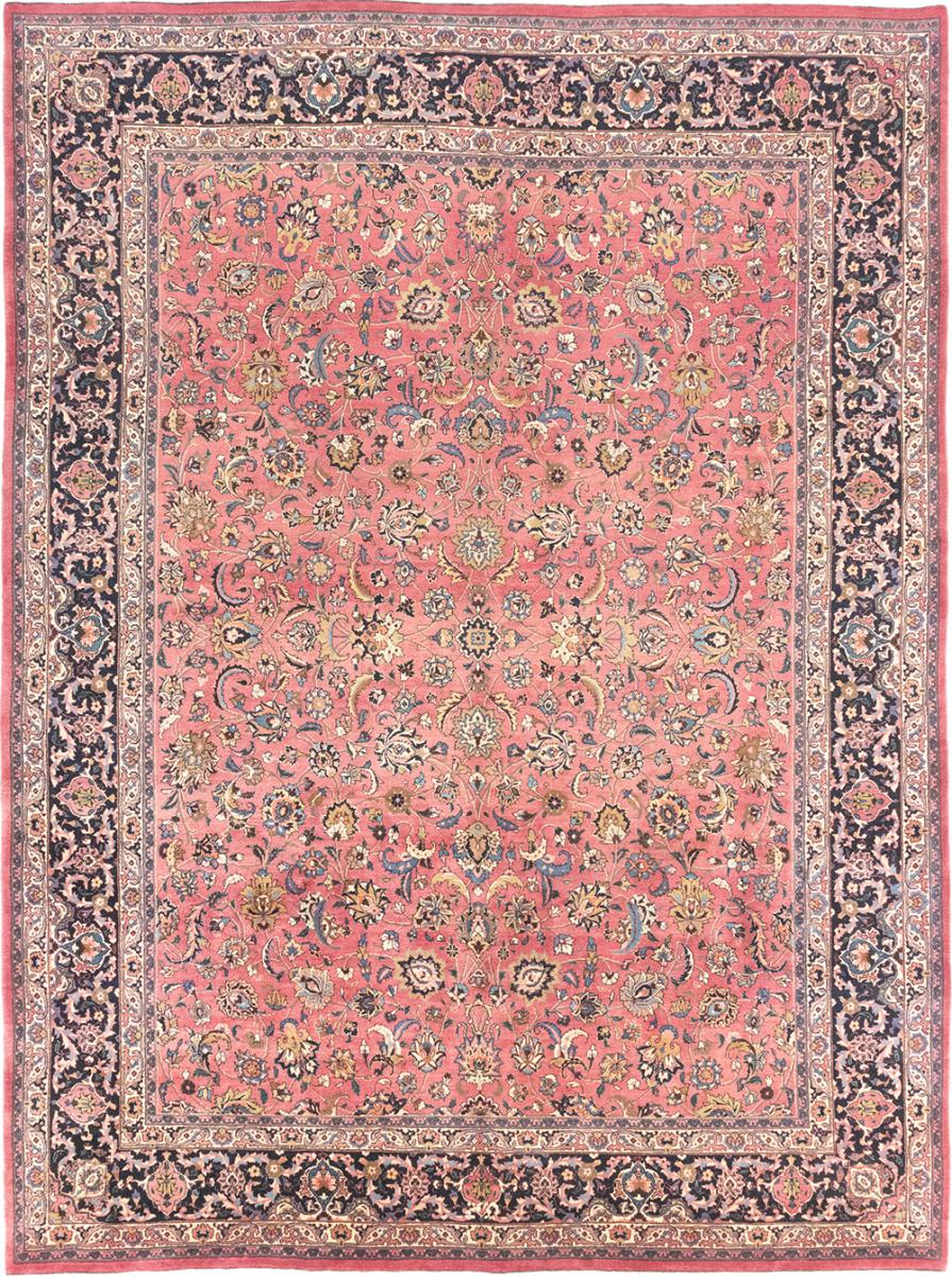  ペルシャ絨毯 Mashad Semi アンティーク 405x308 405x308,  ペルシャ絨毯 手織り