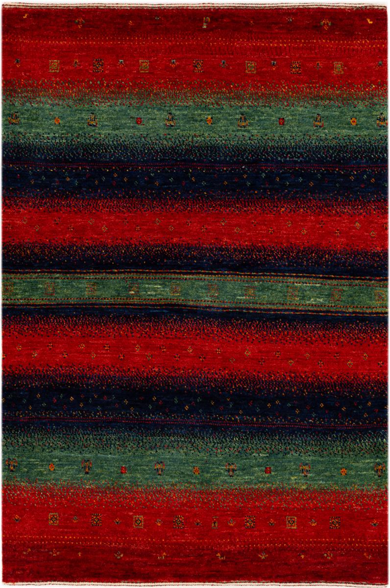 Dywan perski Persja Gabbeh Loribaft Atash 124x84 124x84, Dywan perski Ręcznie tkane