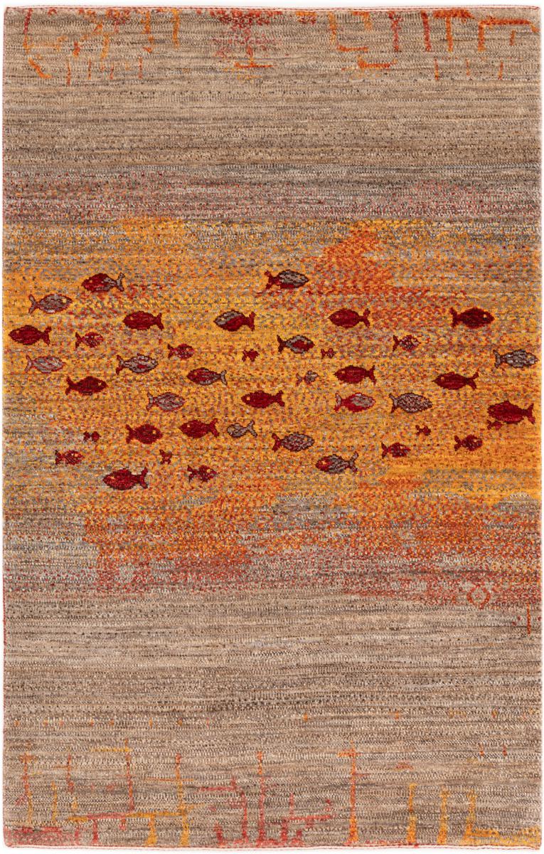 Perzisch tapijt Perzisch Gabbeh Loribaft Nowbaft 161x103 161x103, Perzisch tapijt Handgeknoopte